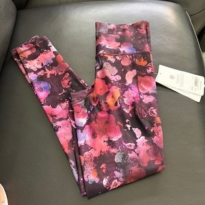 NWT Athleta floral leggings